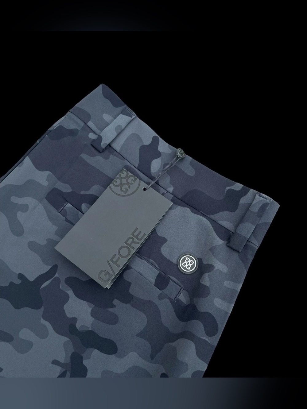 G/Fore G4 Maverick Hybrid Golf Shorts Gray Camo Size 36 NWT
